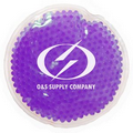 Purple Round Hot/ Cold Pack with Gel Beads